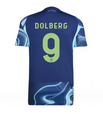 Ajax Kasper Dolberg #9 Replika Bortatröja 2025-26 Kortärmad